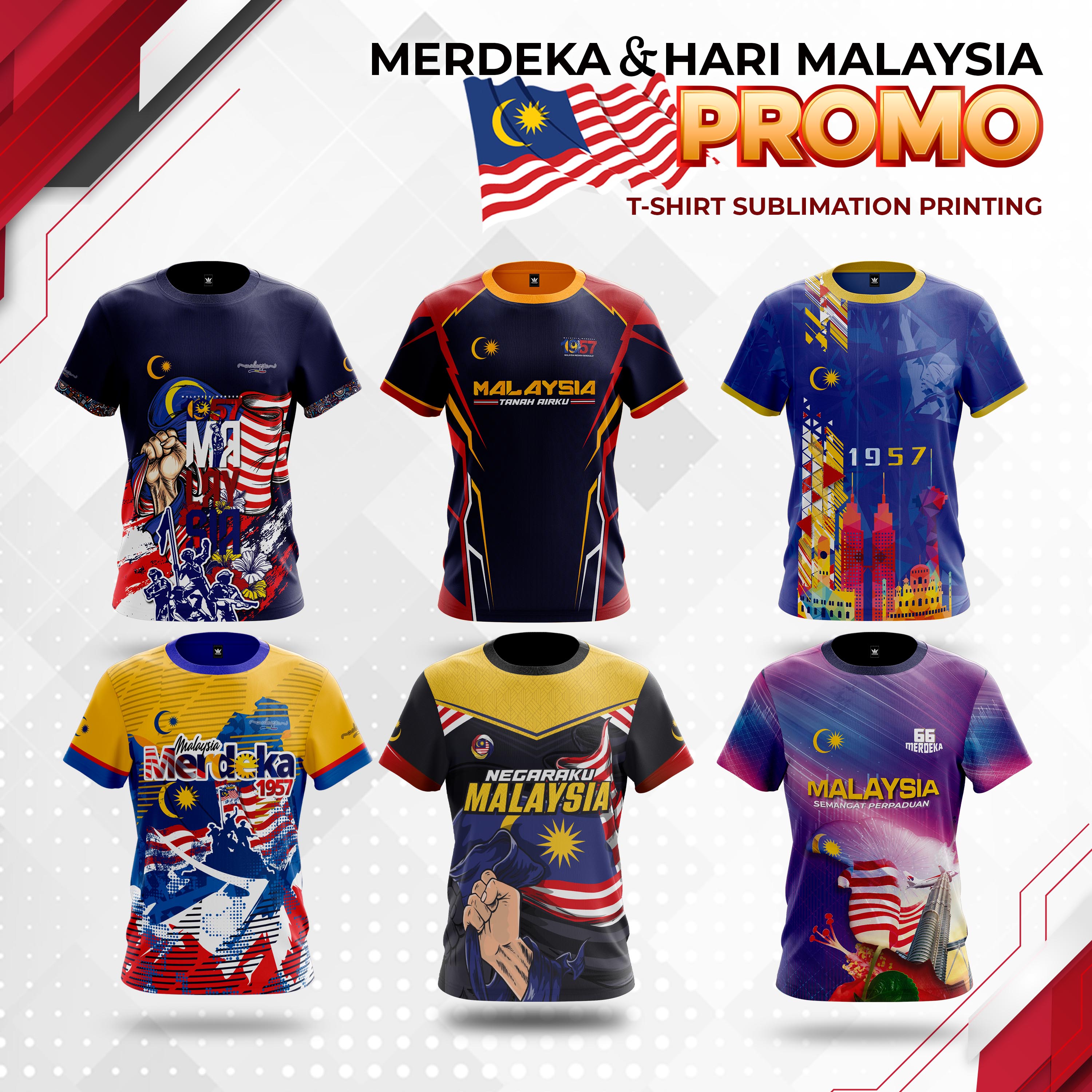 T-shirt Merdeka