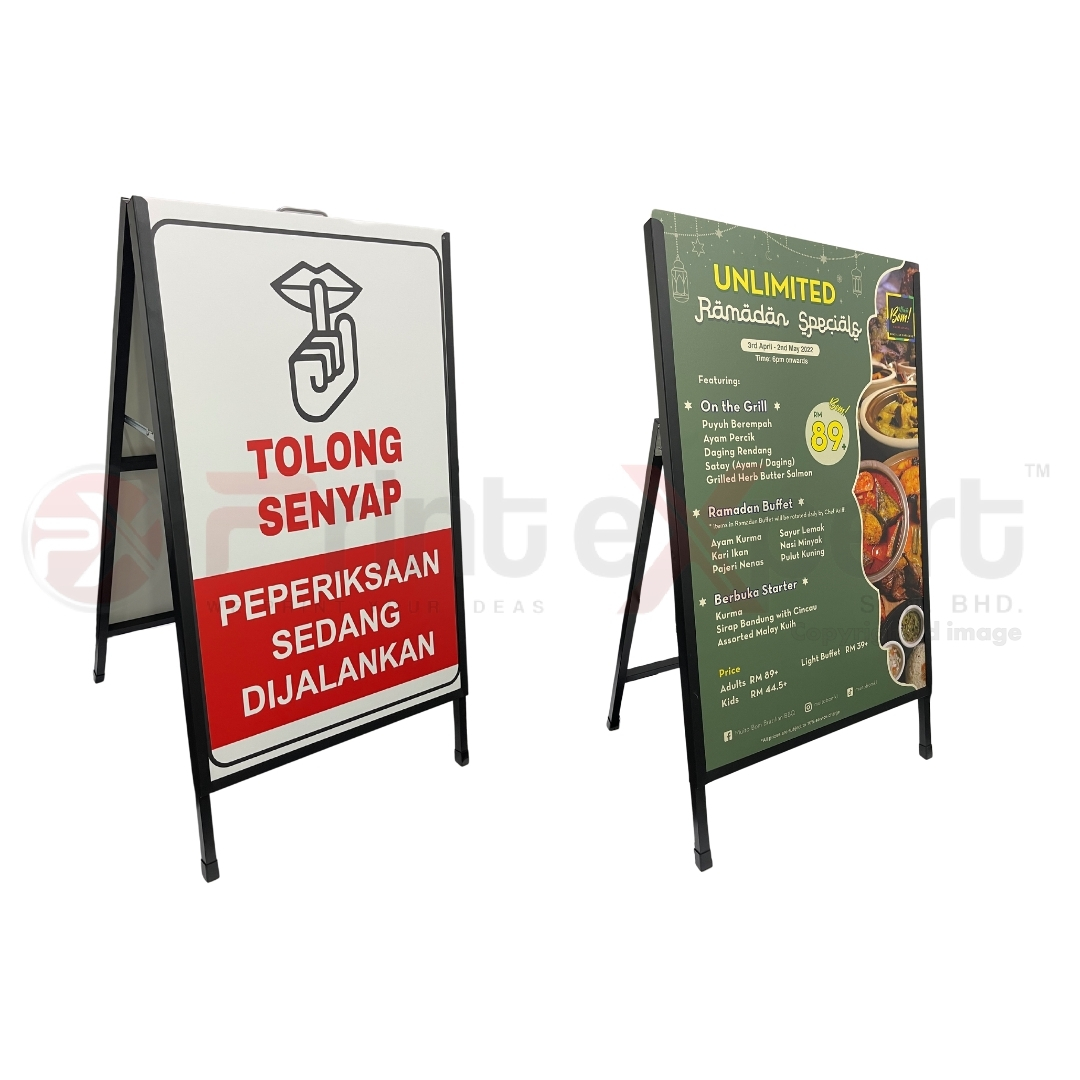 A Board Stand (Black Steel)