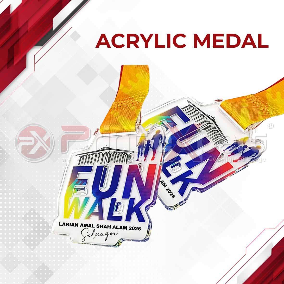 Acrylic Medal