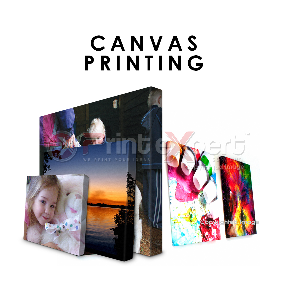 Canvas Print & Frame (Custom Size)