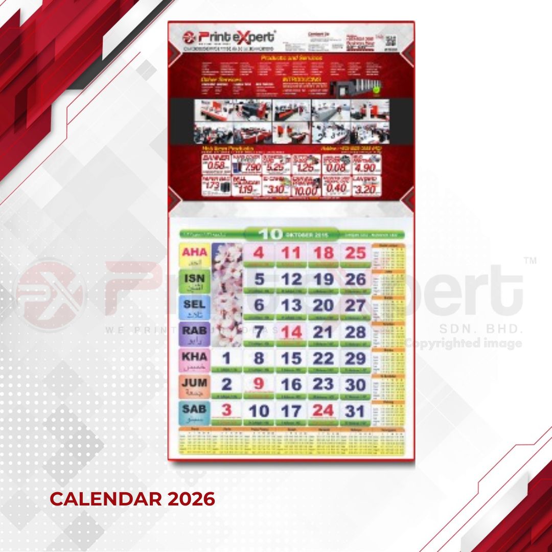 Calendar 2026