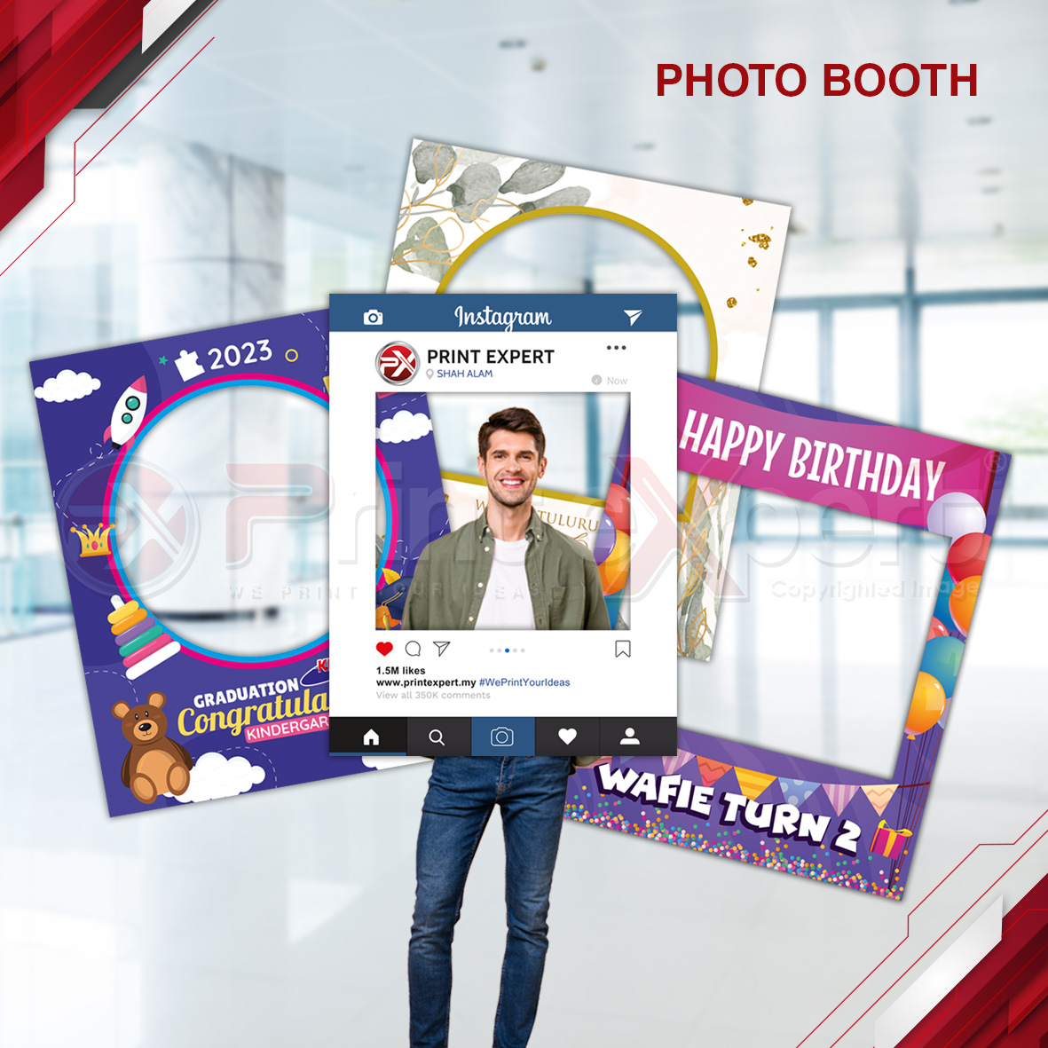 Photo Booth/Props Printing