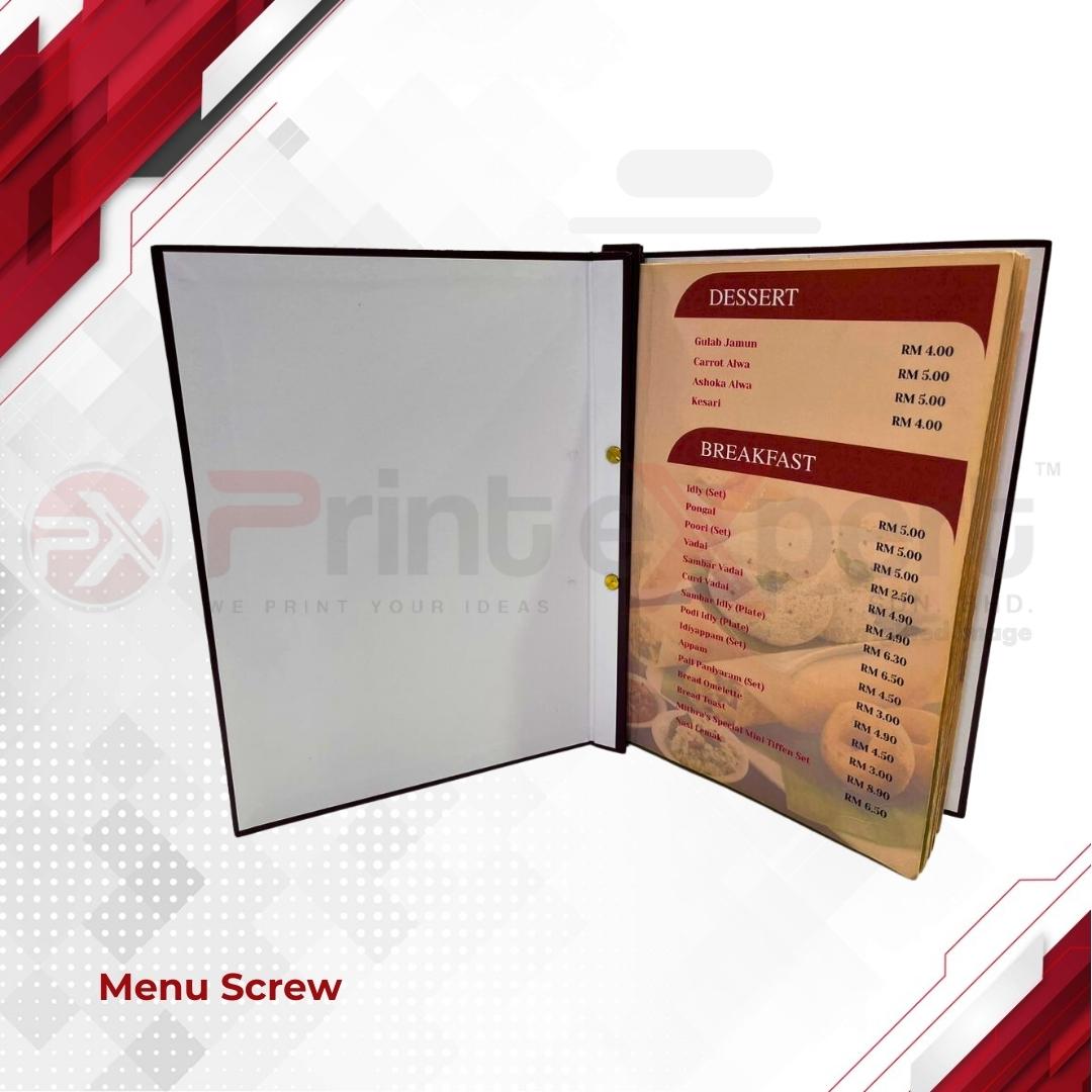 Menu Screw
