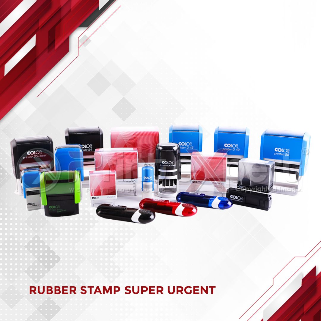 Rubber Stamp Super Urgent