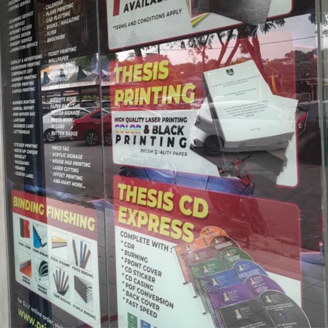 Transparent Sticker with White Base