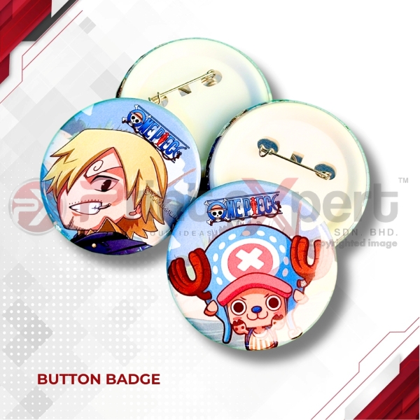 Printed Button Badge