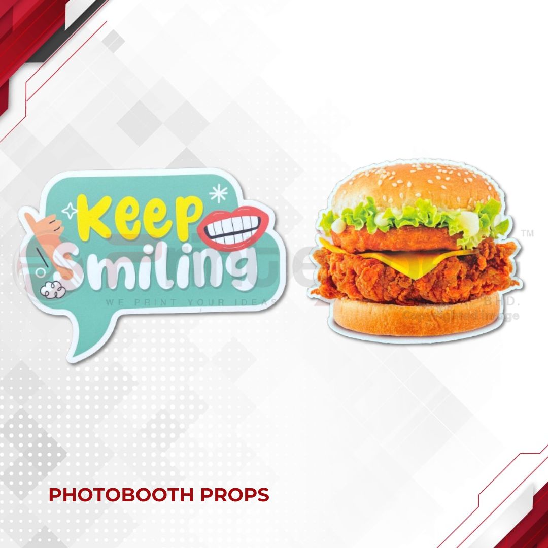 Photo Booth Props (Same Design per Foamboard)