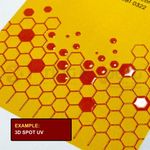 Business Card Digital 3D Spot UV & 3D Gold/Silver 1