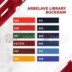 Buckram Color Code