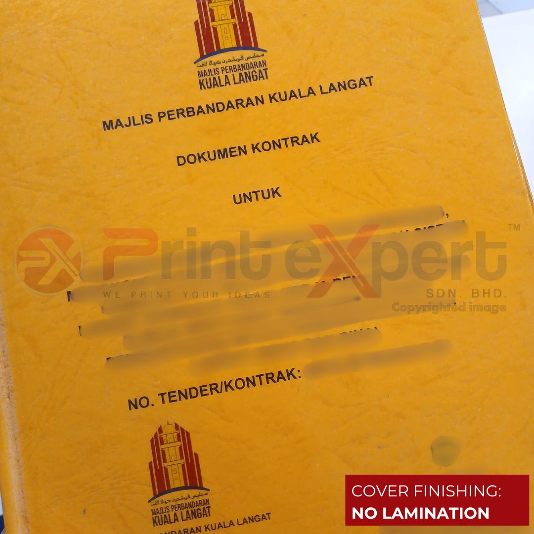 Contract Bind with Printed Cover (Fancy Card) Super Urgent 2