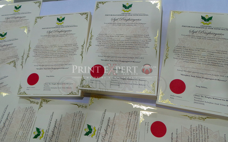 Certificate Sample 