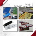 Acrylic Name Tag