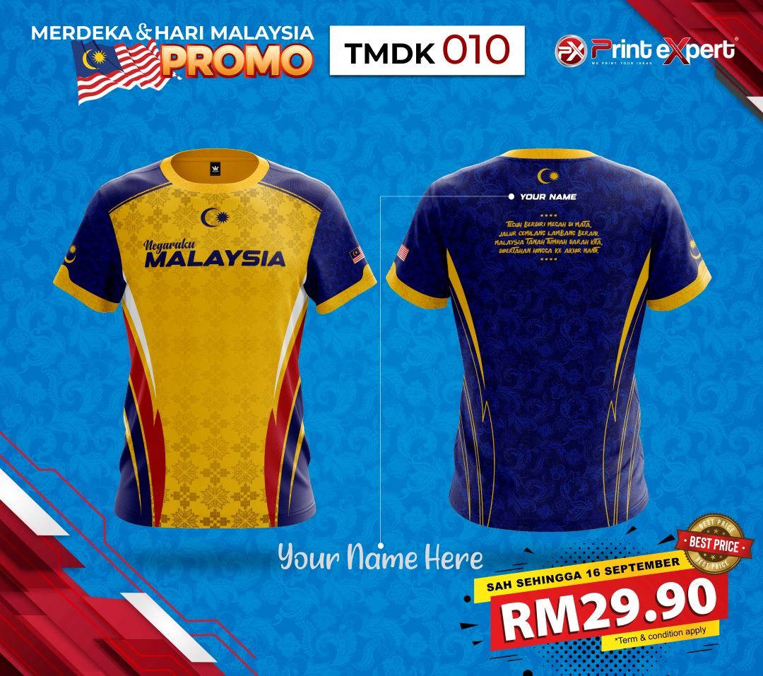 T-shirt Merdeka 010