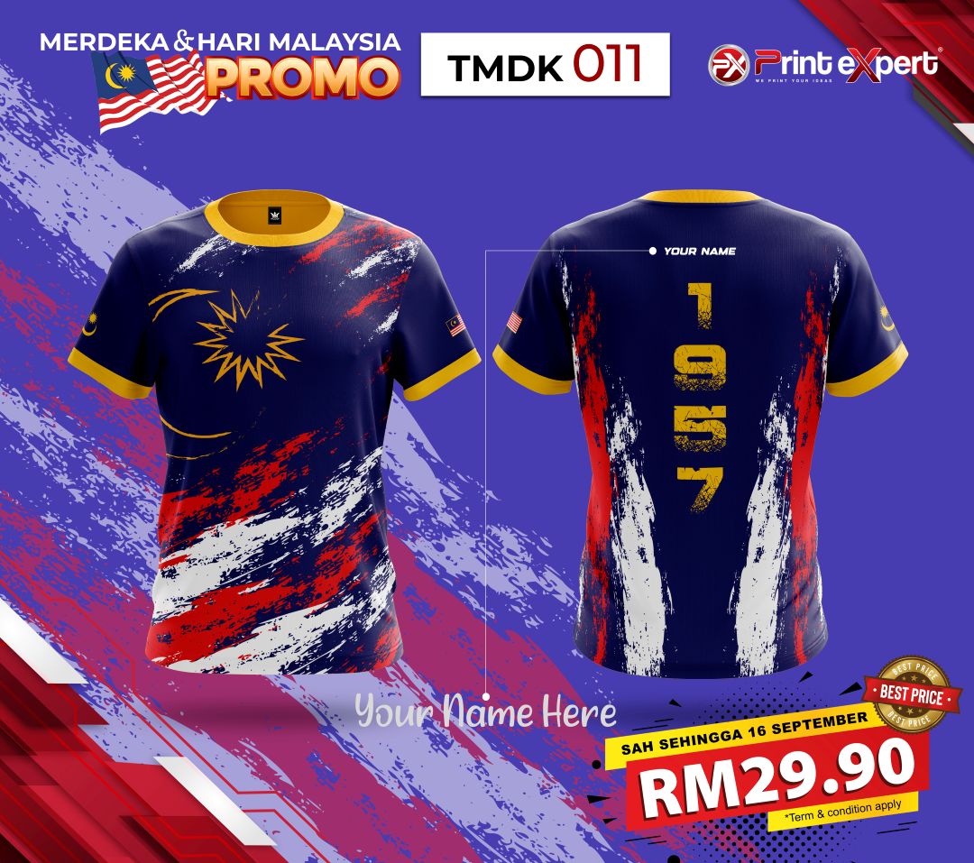 T-shirt Merdeka 011
