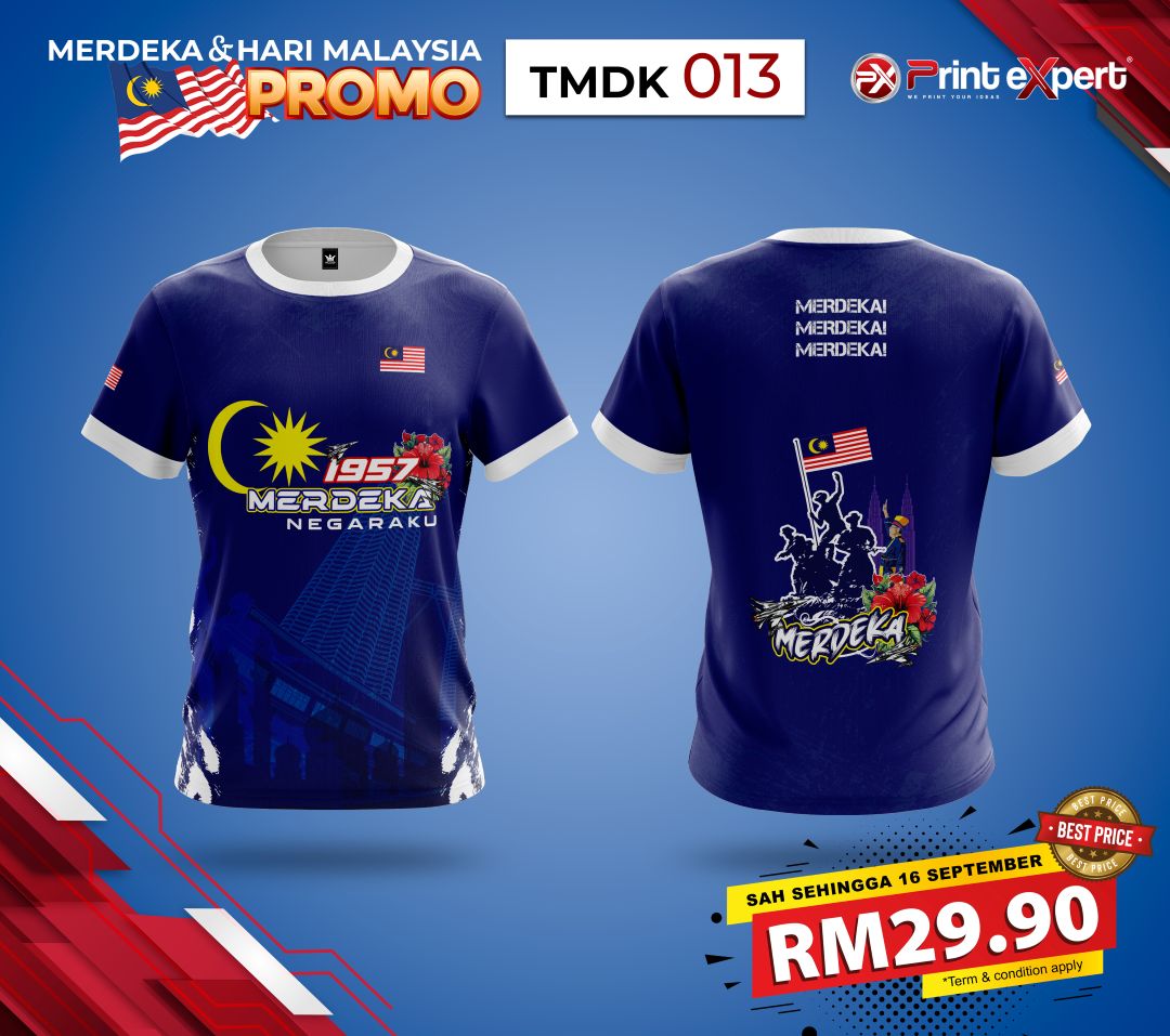 T-shirt Merdeka 013
