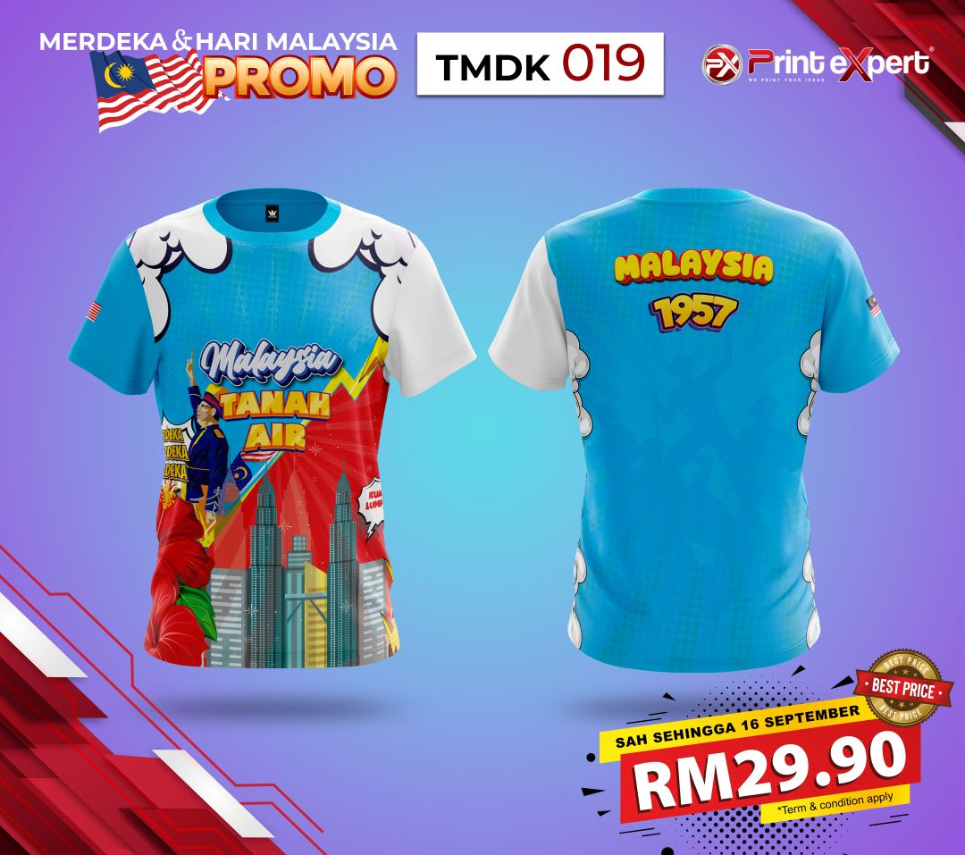 T-shirt Merdeka 019