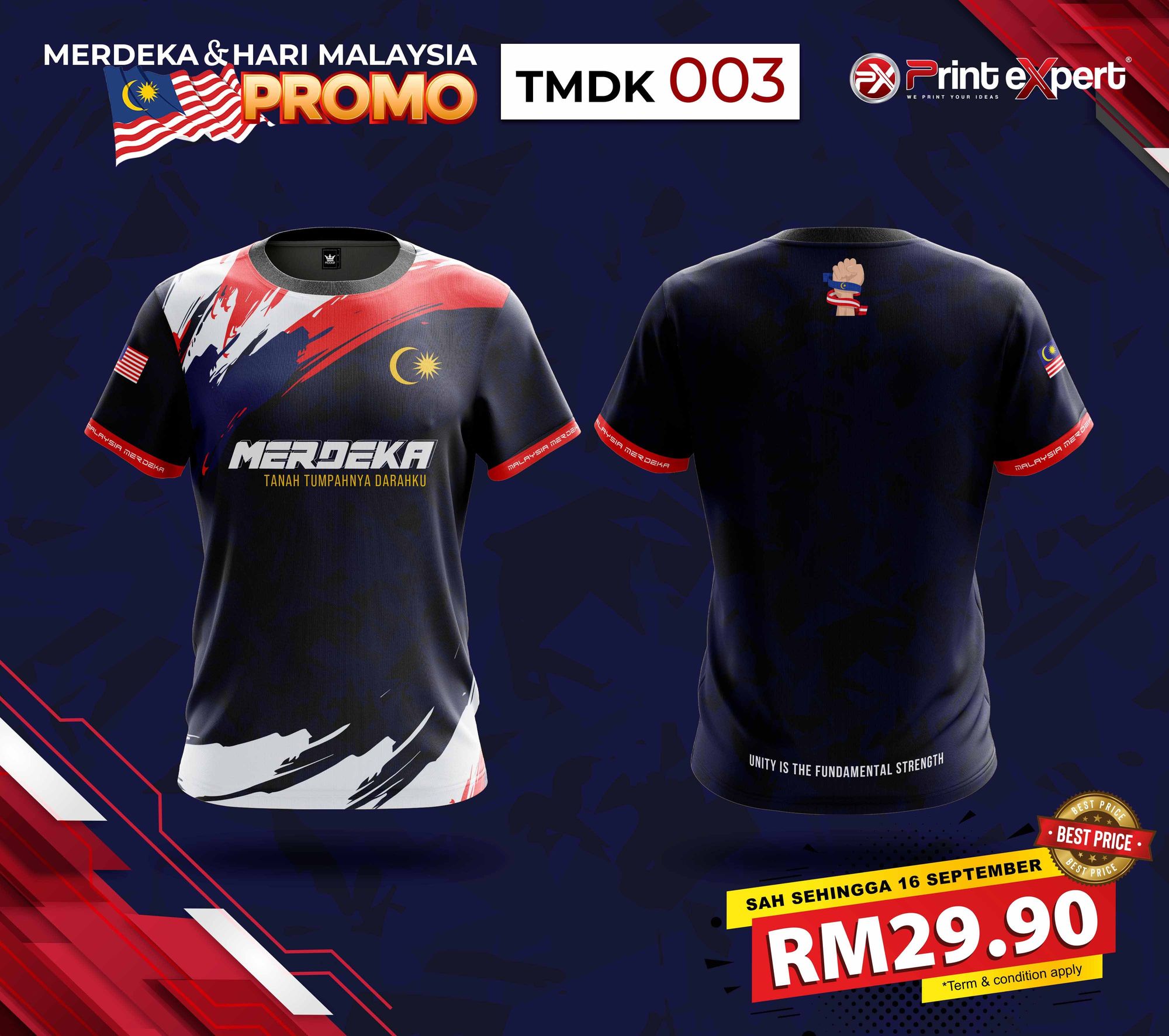T-shirt Merdeka 003