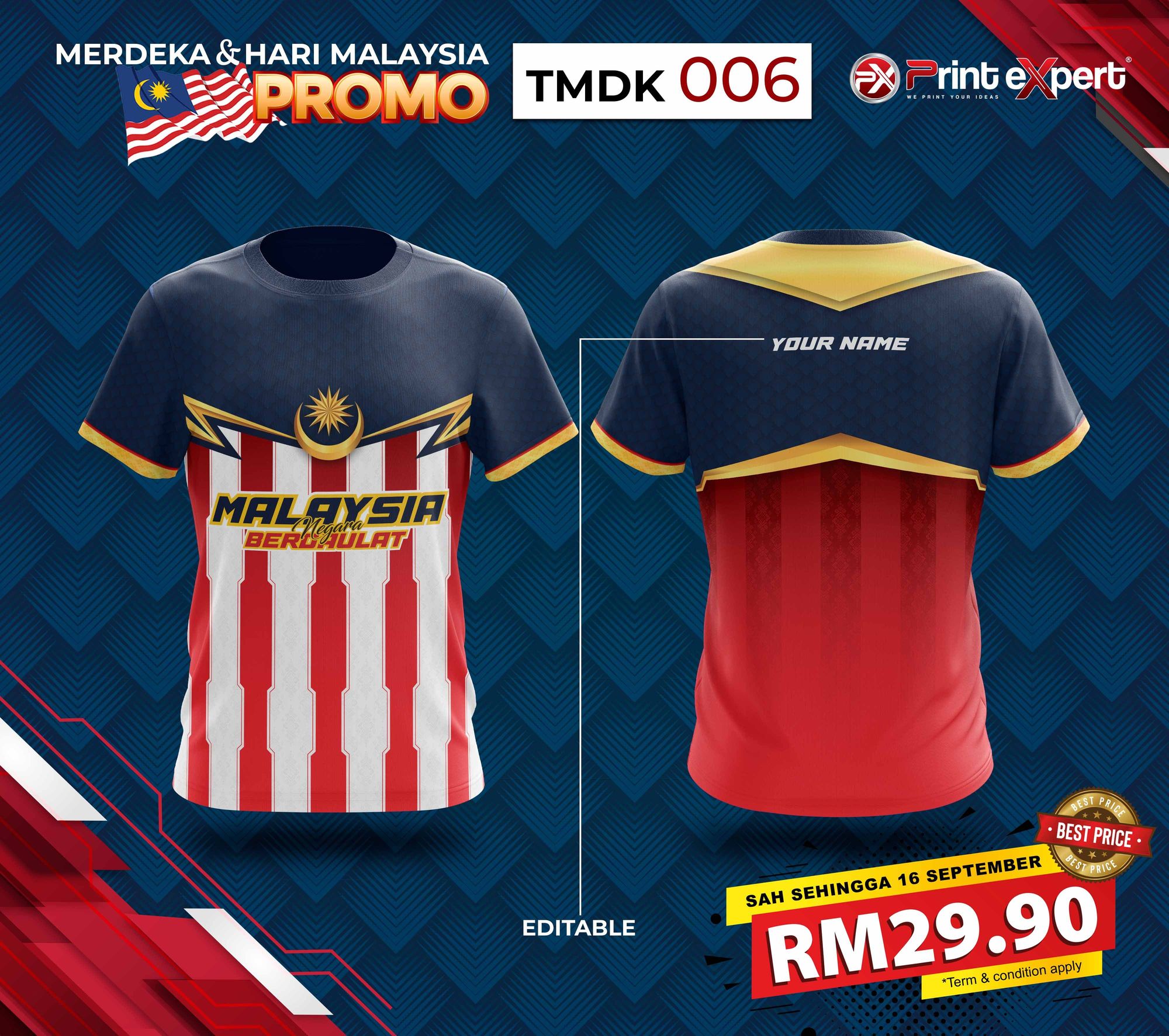 T-shirt Merdeka 006