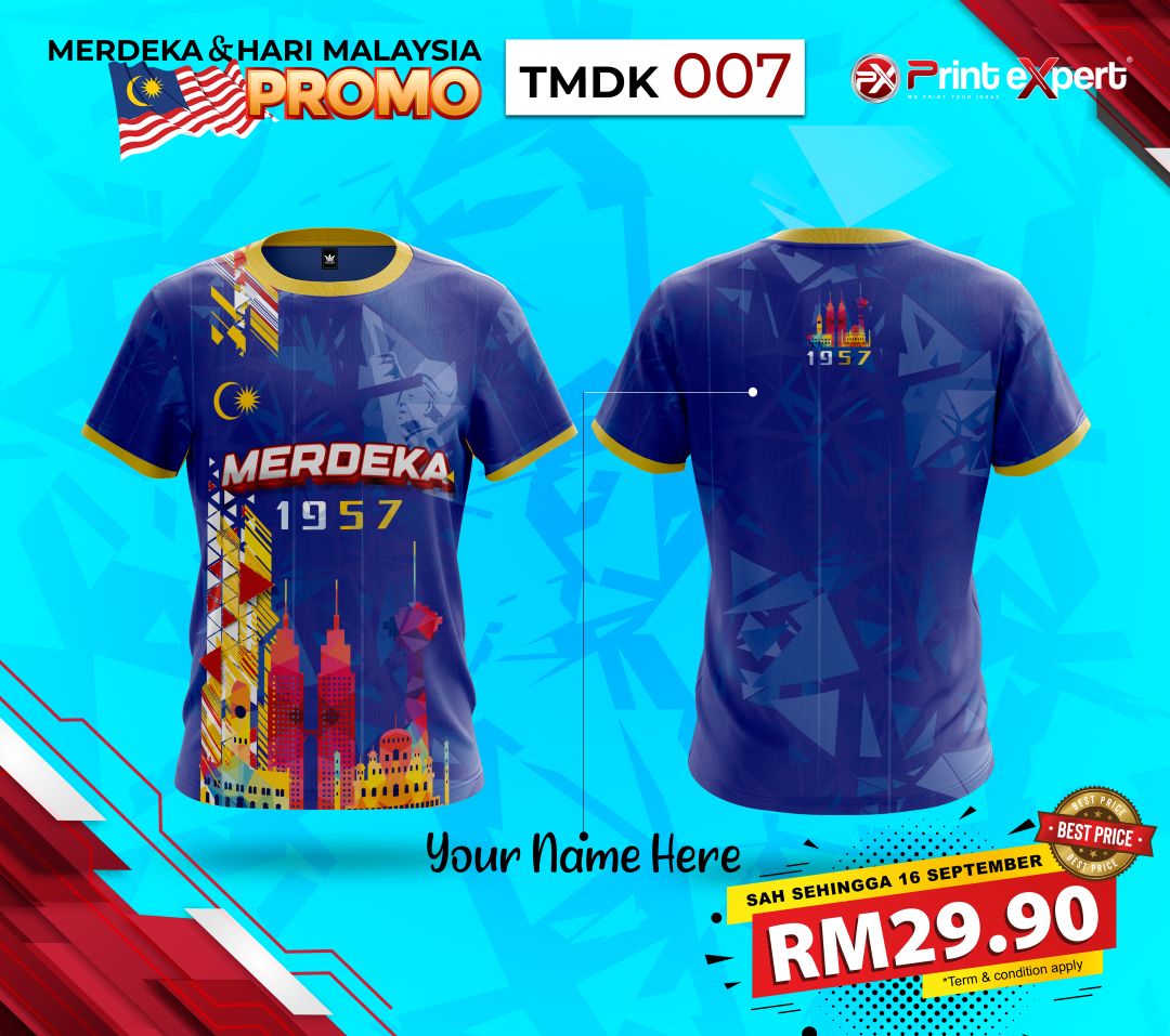 T-shirt Merdeka 007