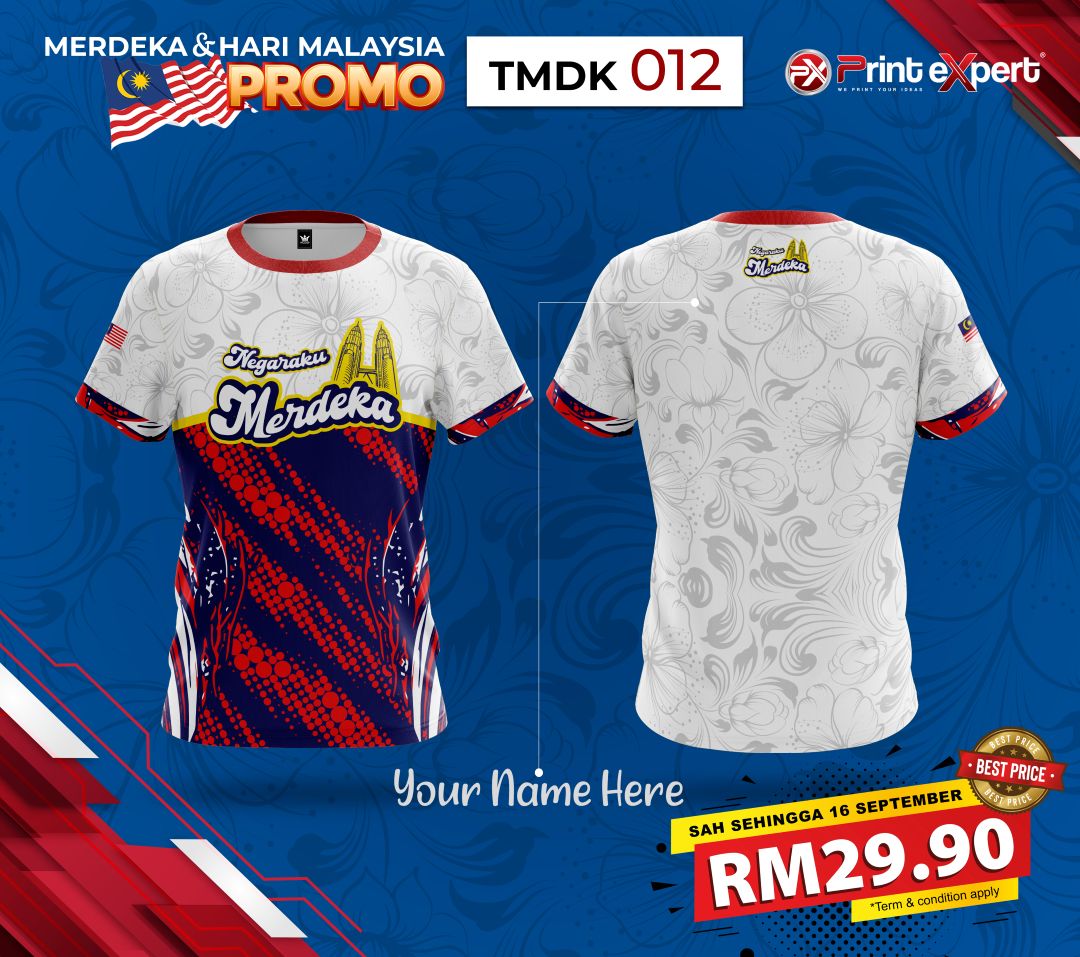 T-shirt Merdeka 012
