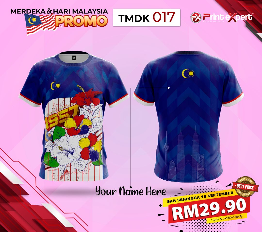 T-shirt Merdeka 017