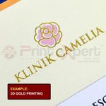 Business Card Digital 3D Spot UV & 3D Gold/Silver Super Urgent 3