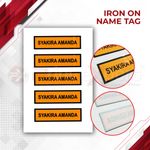 Iron On Name Tag 5