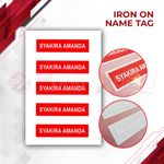 Iron On Name Tag 3