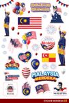 Sticker Merdeka 02