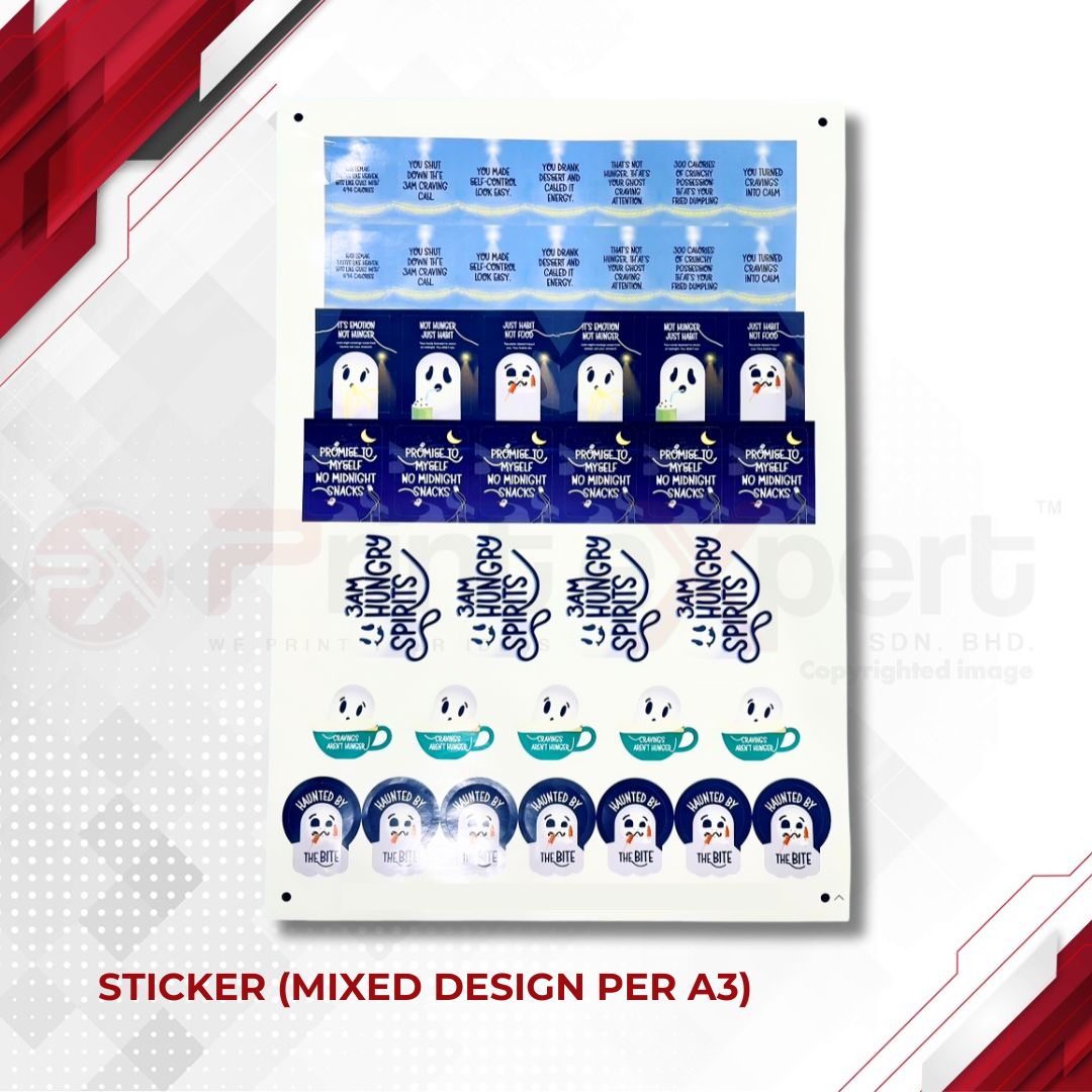 Sticker (Mixed Design per A3) 1