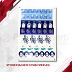 Sticker (Mixed Design per A3) 1