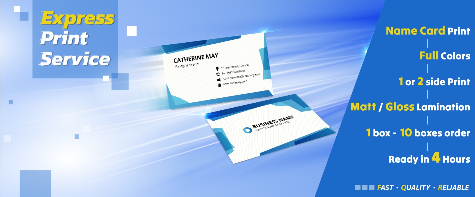 Express Name Card