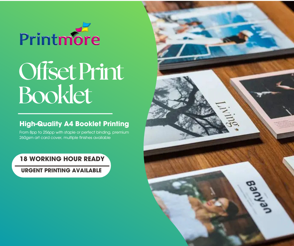 Offset Print Booklet - A4 Urgent Self Collection 1