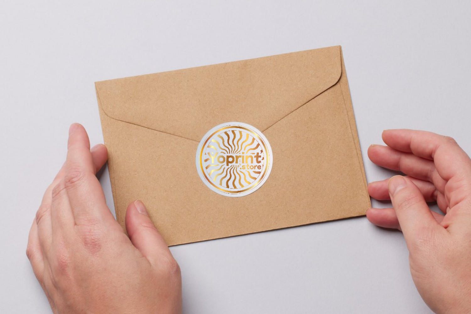 Metallic Foil Sticker