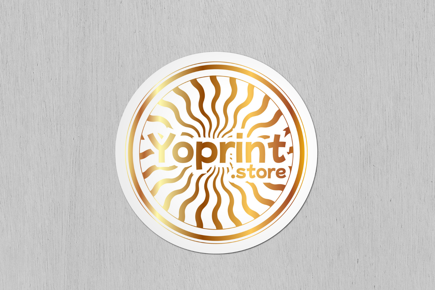 Metallic Foil Sticker 2