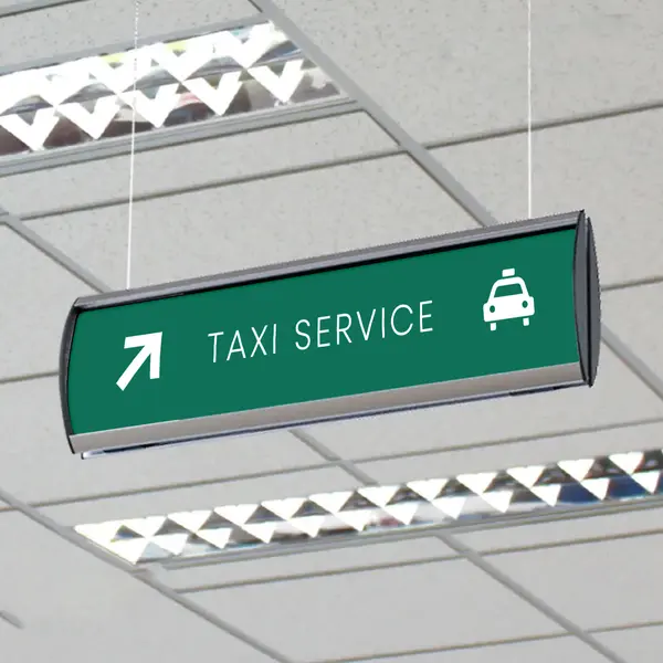 Suspended Modular signage