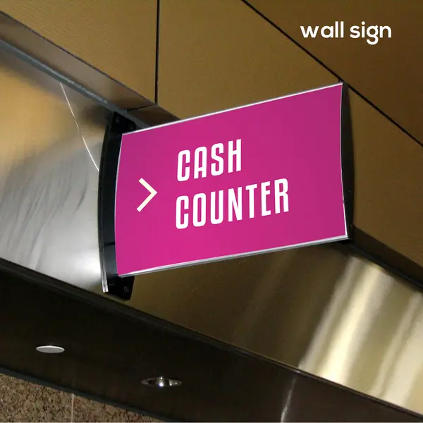 Projected Wall Sign