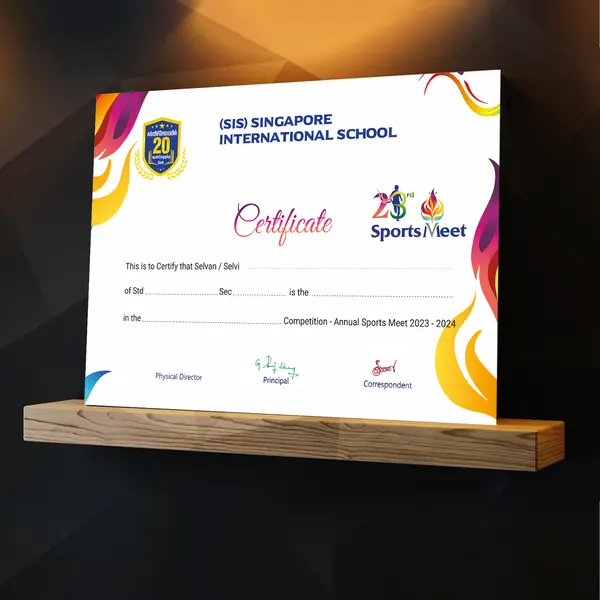 Standard Certificates