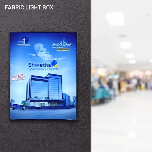Fabric Light Box Signage