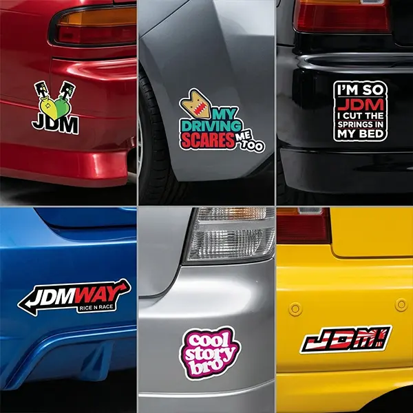 Vehicle Bumper Stickers