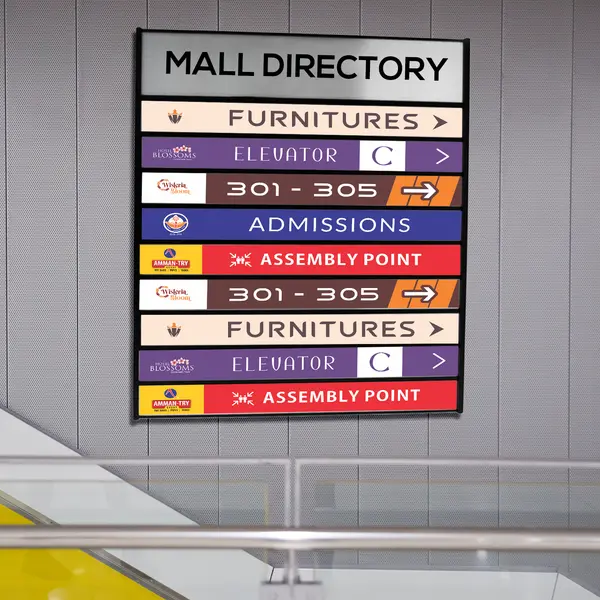 Modular Multi Panel Directory