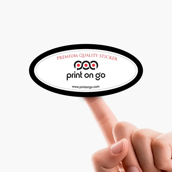 Oval Stickers