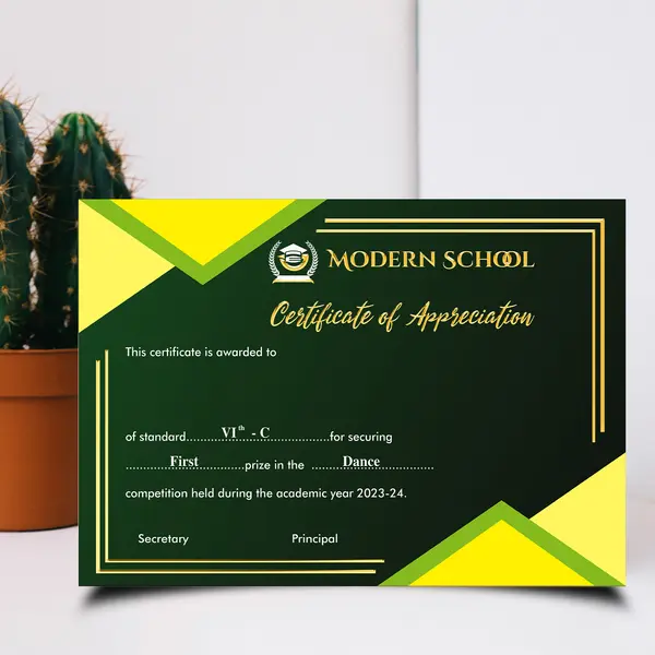 Certificate Designing 4