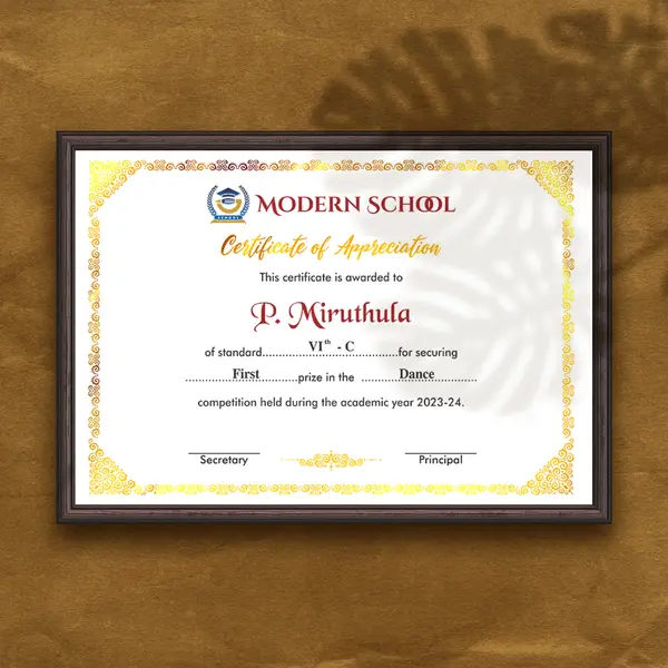 Certificate Designing 2