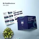 Custom corporate brochure design and printing services online Best bi-fold brochure and product pamphlet printing online