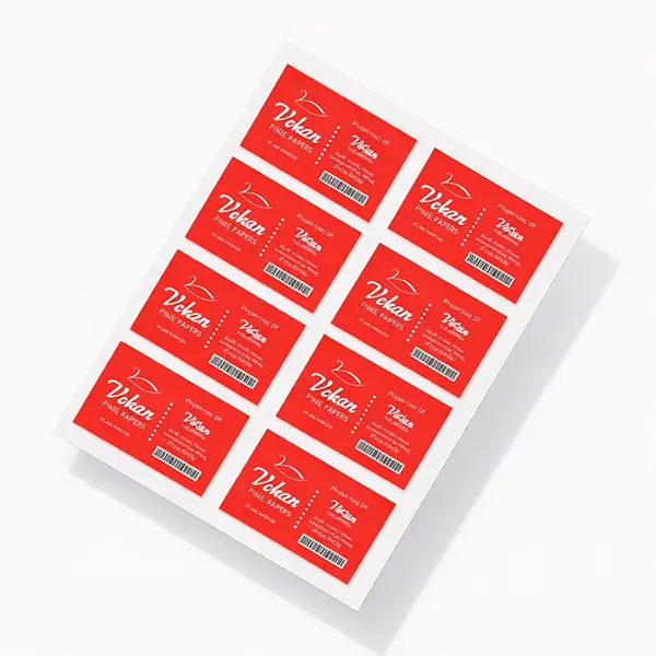 Durable Machine Stickers for Industrial Equipment