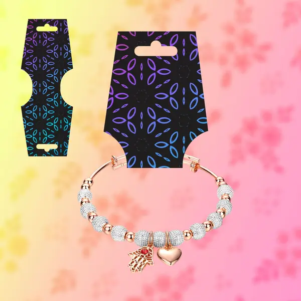 Custom jewellery tags for earrings, pendants, and bracelets