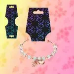 Custom jewellery tags for earrings, pendants, and bracelets