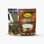 One Side Transparent Stand Up Pouch with Custom Printed Label