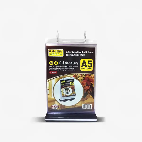6 Turning Pages Menu Display Stands 4